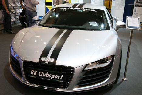 Skulle det være noget med en tur som passagerer i denne Audi R8 på Nürburgring?
(Foto: Motorsporten.dk)